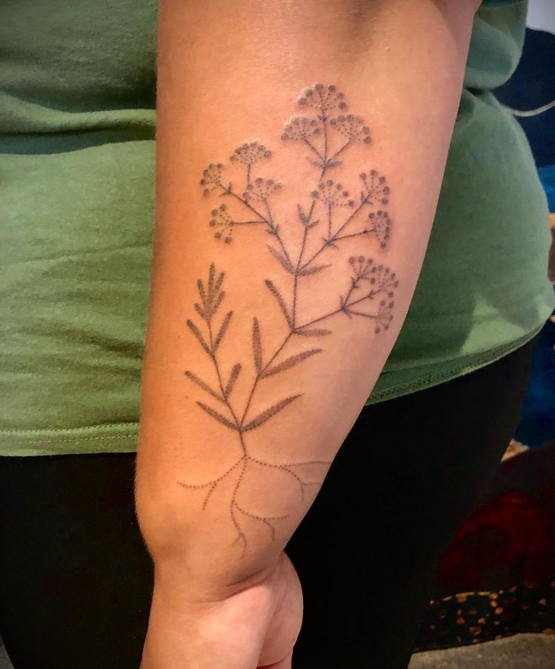 30 Pretty baby's breath Tattoos Tattoos You Will Love