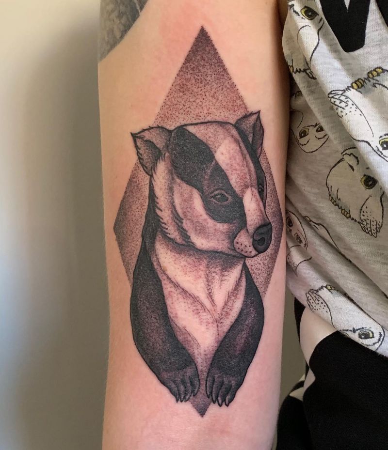 30 Unique Badger Tattoos You Must Try