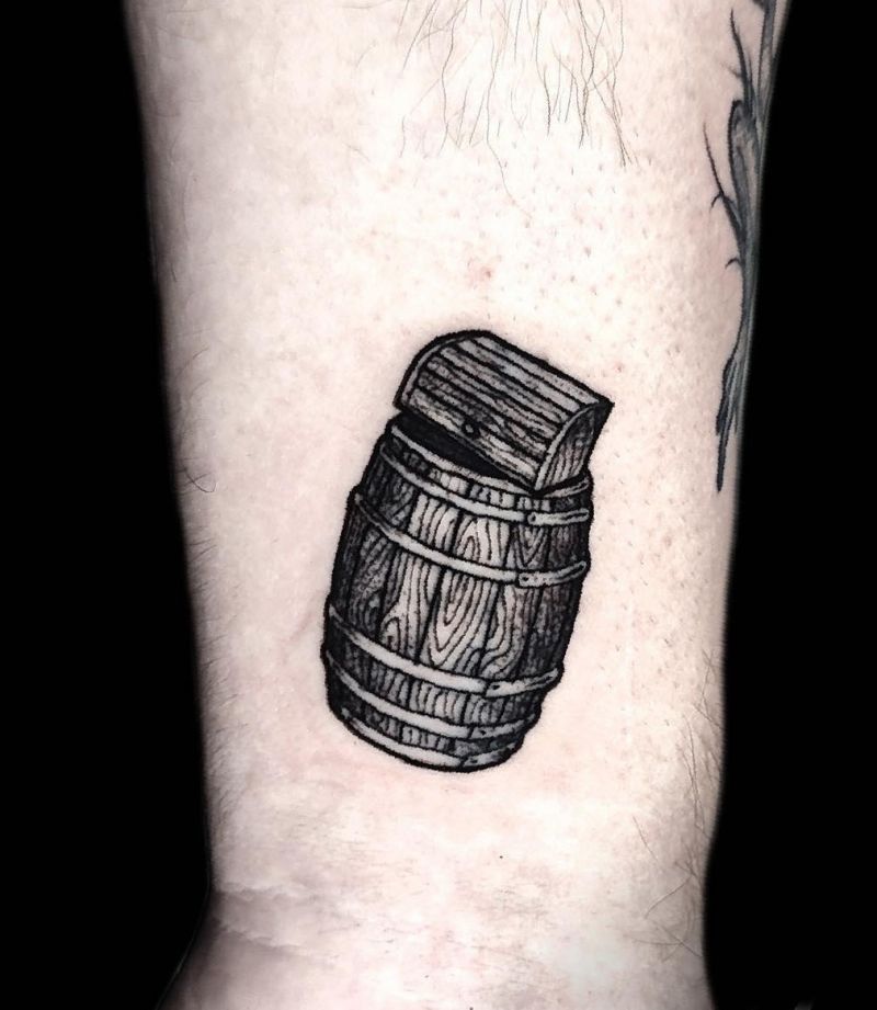 30 Unique Barrel Tattoos You Need to See