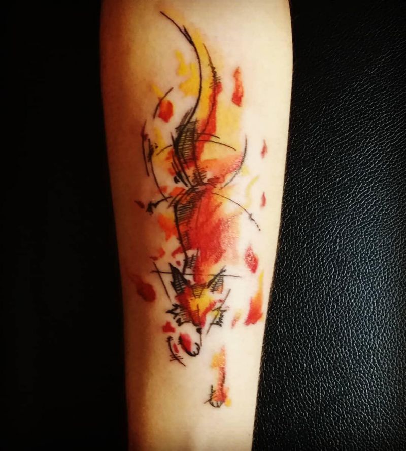 30 Unique Firefox Tattoos You Should Love