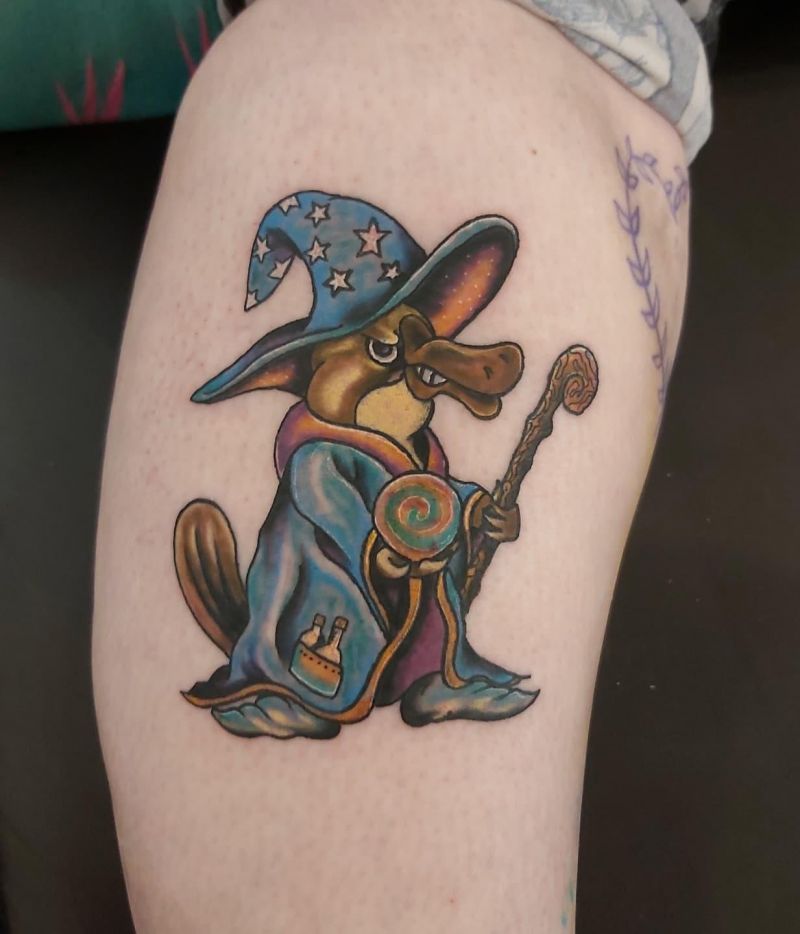 30 Cool Platypus Tattoos You Will Love