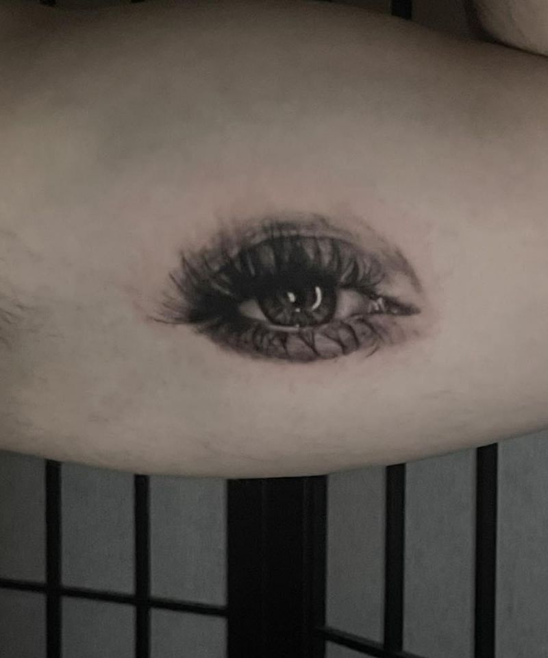 30 Great Realistic Eye Tattoos Make You Attractive