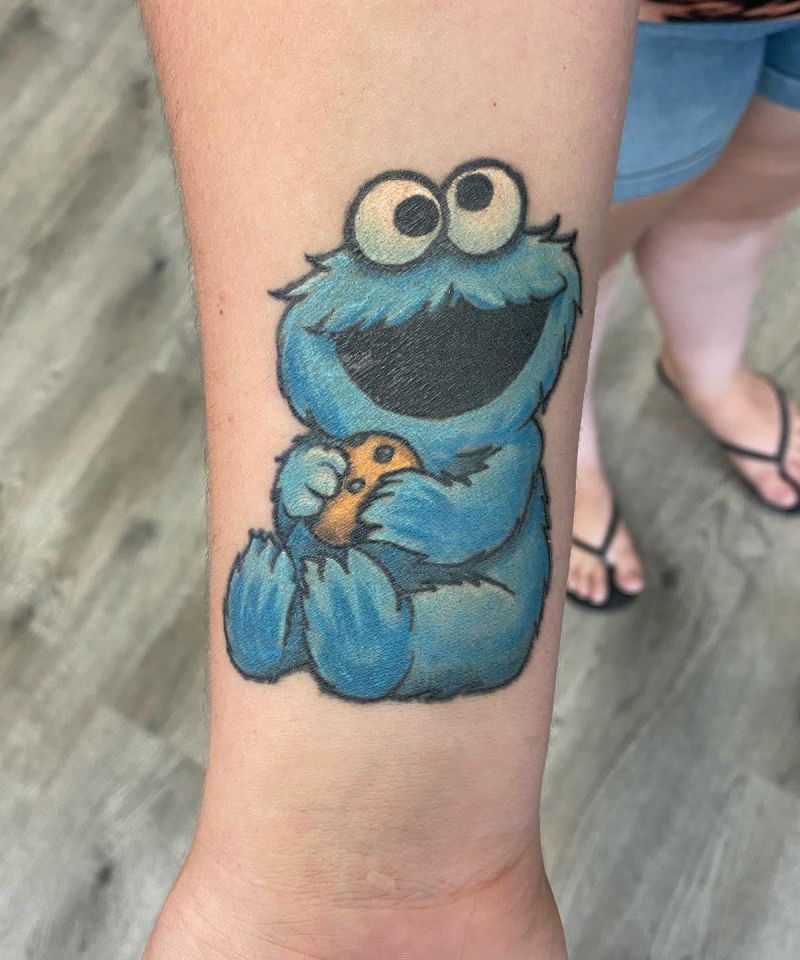 30 Cute Sesame Street Tattoos You Must Love