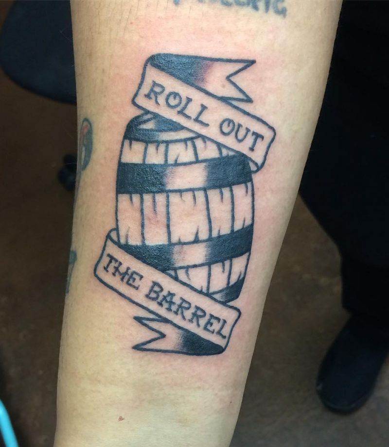 30 Unique Barrel Tattoos You Need to See