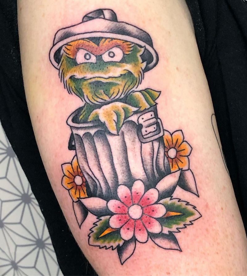 30 Cute Sesame Street Tattoos You Must Love