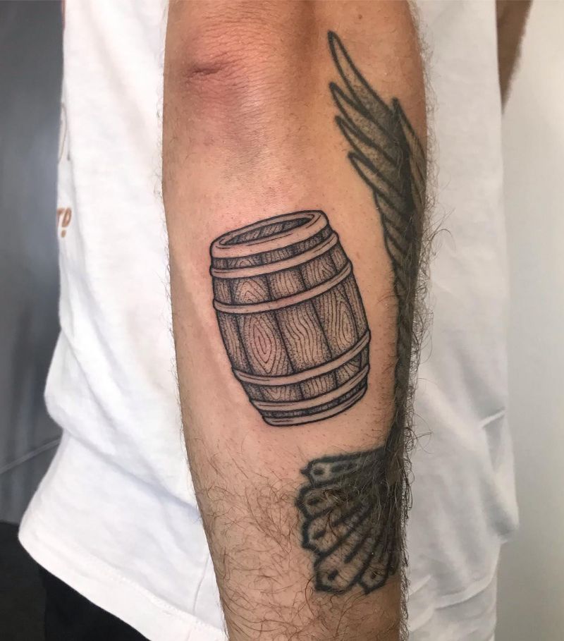 30 Unique Barrel Tattoos You Need to See