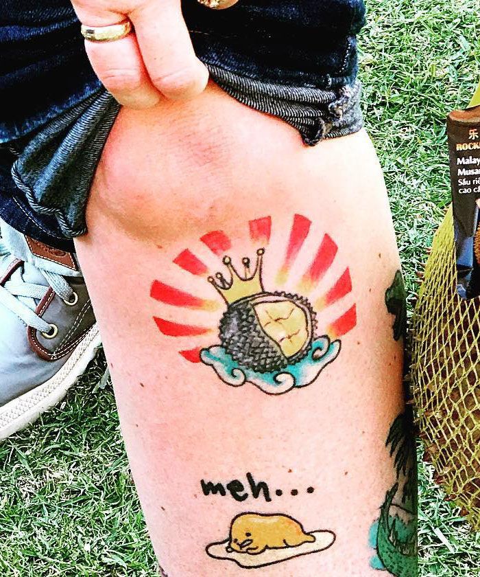 15 Gorgeous Durian Tattoos Make You Attractive