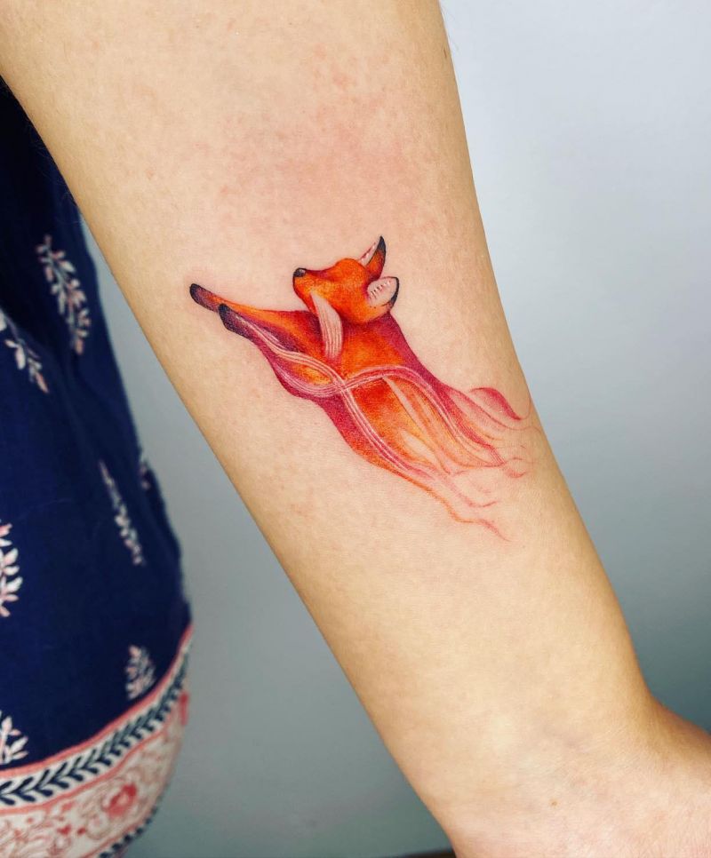 30 Unique Firefox Tattoos You Should Love