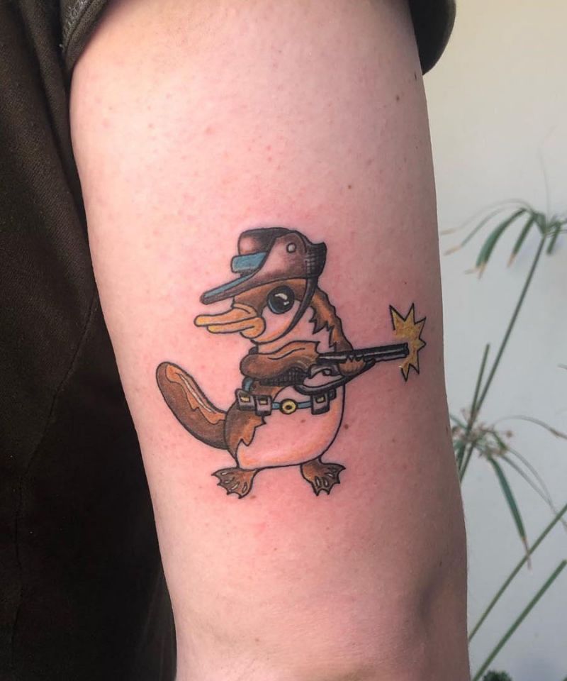 30 Cool Platypus Tattoos You Will Love