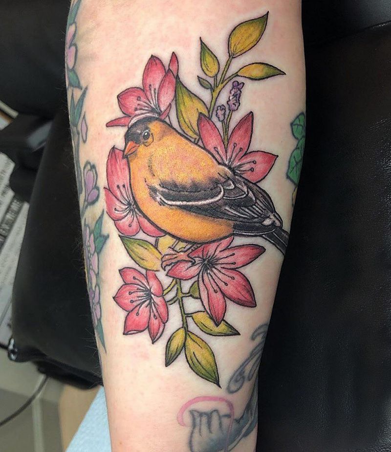 16 Pretty Yellowbird Tattoos You Must Love