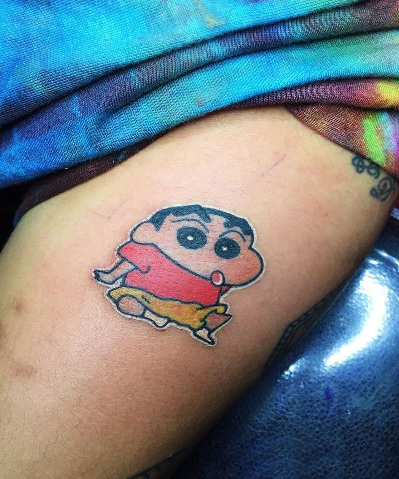 30 Cute Crayon Shin-chan Tattoos Make You Happy Forever