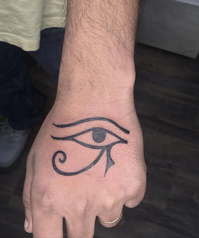 30 Unique Eye of Ra Tattoos You Must Love