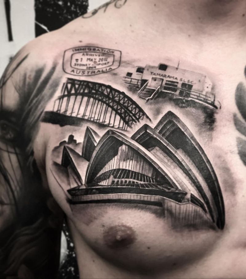 20 Great Sydney Opera House Tattoos Make You Attractive