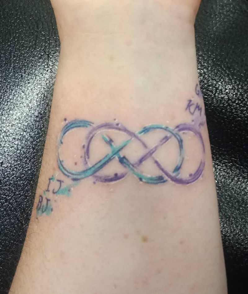 30 Elegant Double Infinity Tattoos You Must Love