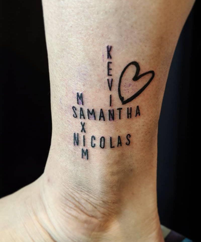 30 Unique Scrabble Tattoos For Your Inspiration