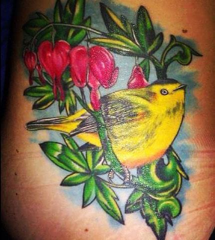 16 Pretty Yellowbird Tattoos You Must Love