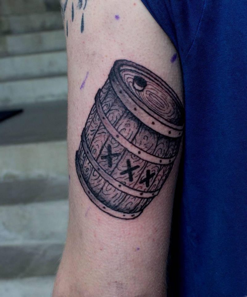 30 Unique Barrel Tattoos You Need to See