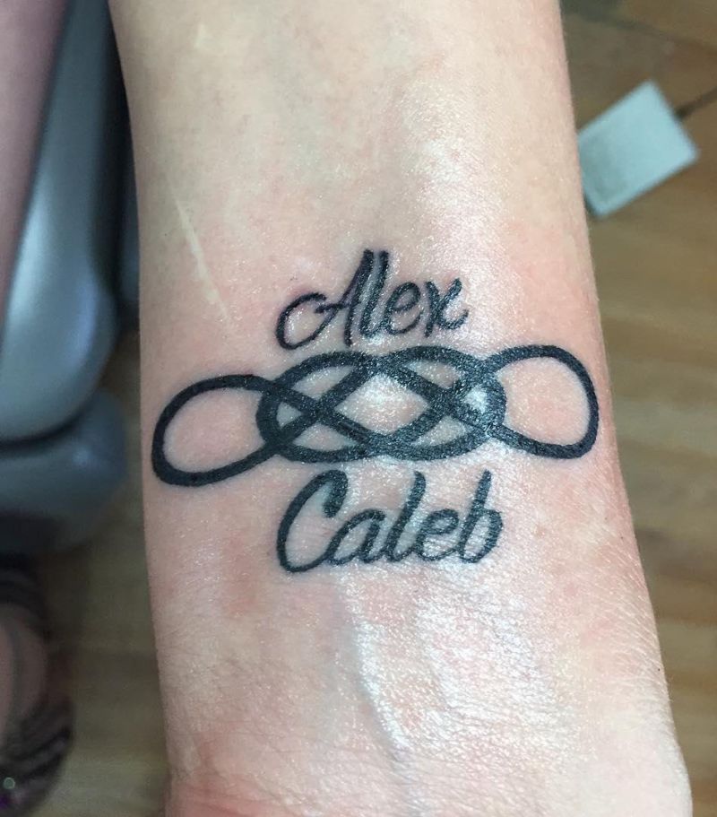 30 Elegant Double Infinity Tattoos You Must Love