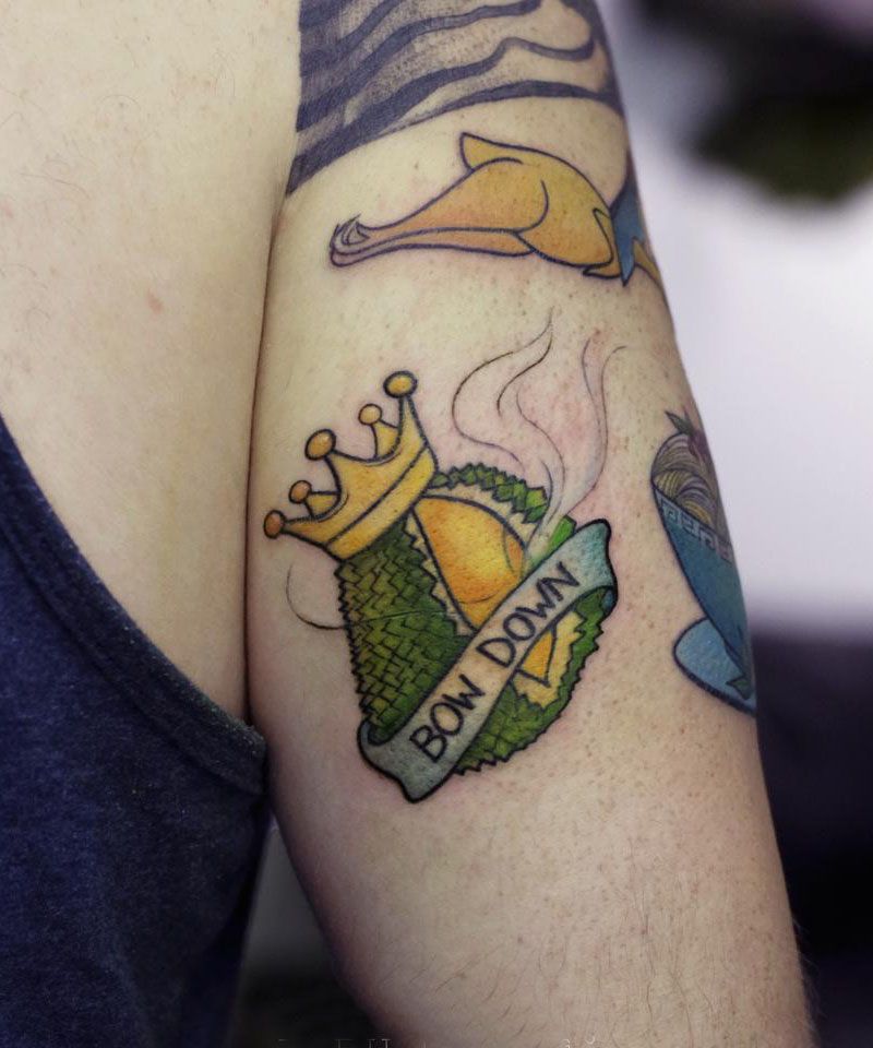 15 Gorgeous Durian Tattoos Make You Attractive