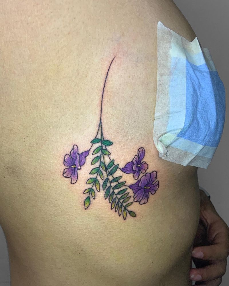 30 Pretty Jacaranda Tattoos You Can Copy