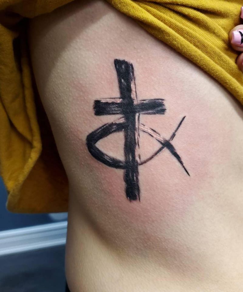 30 Unique Jesus Fish Tattoos You Must Try