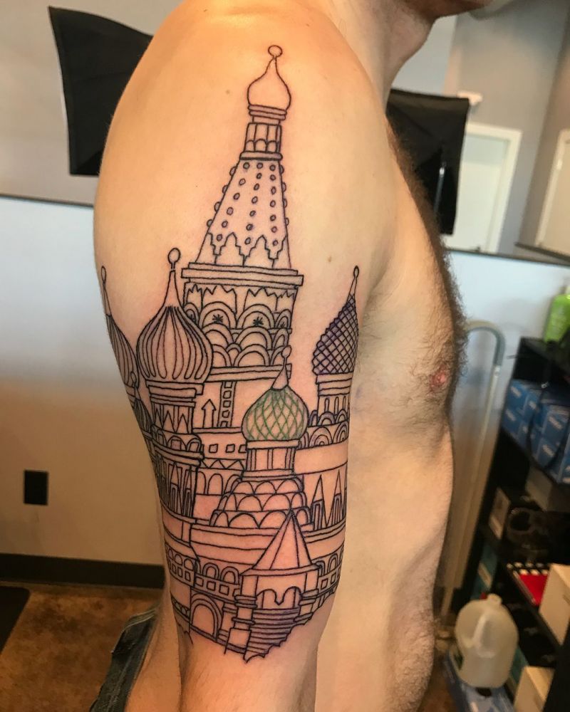 30 Unique Kremlin Tattoos You Must Love