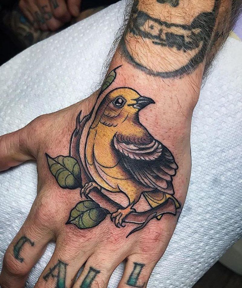 16 Pretty Yellowbird Tattoos You Must Love