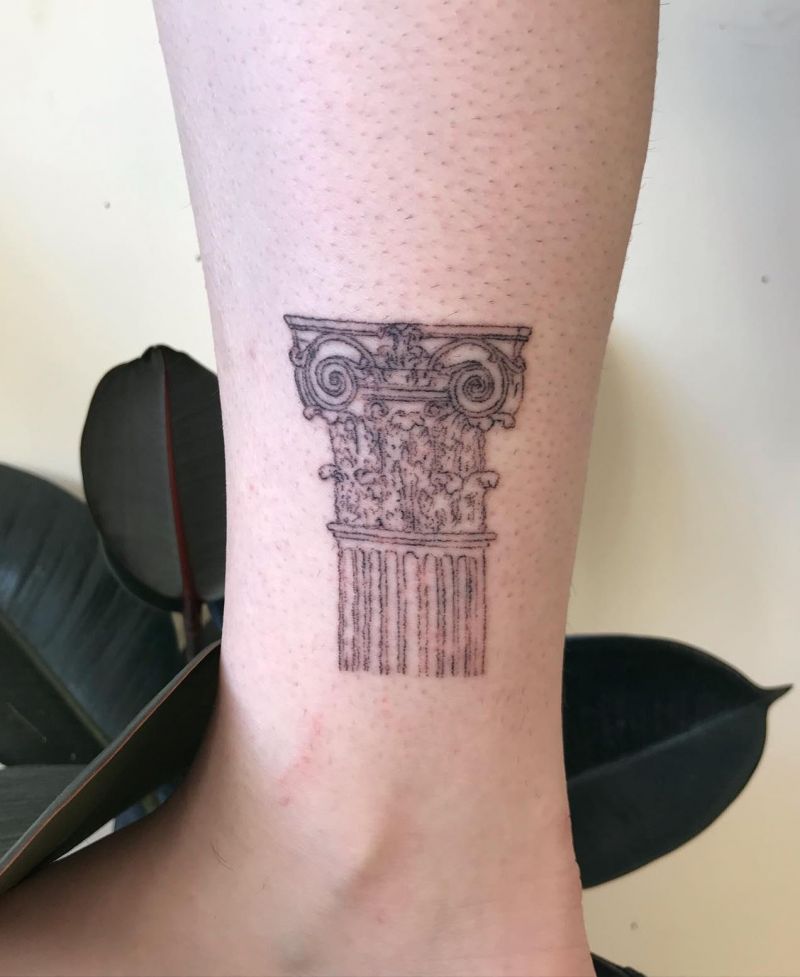 30 Unique Architecture Tattoos to Inspire You