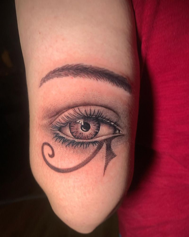 30 Unique Eye of Ra Tattoos You Must Love