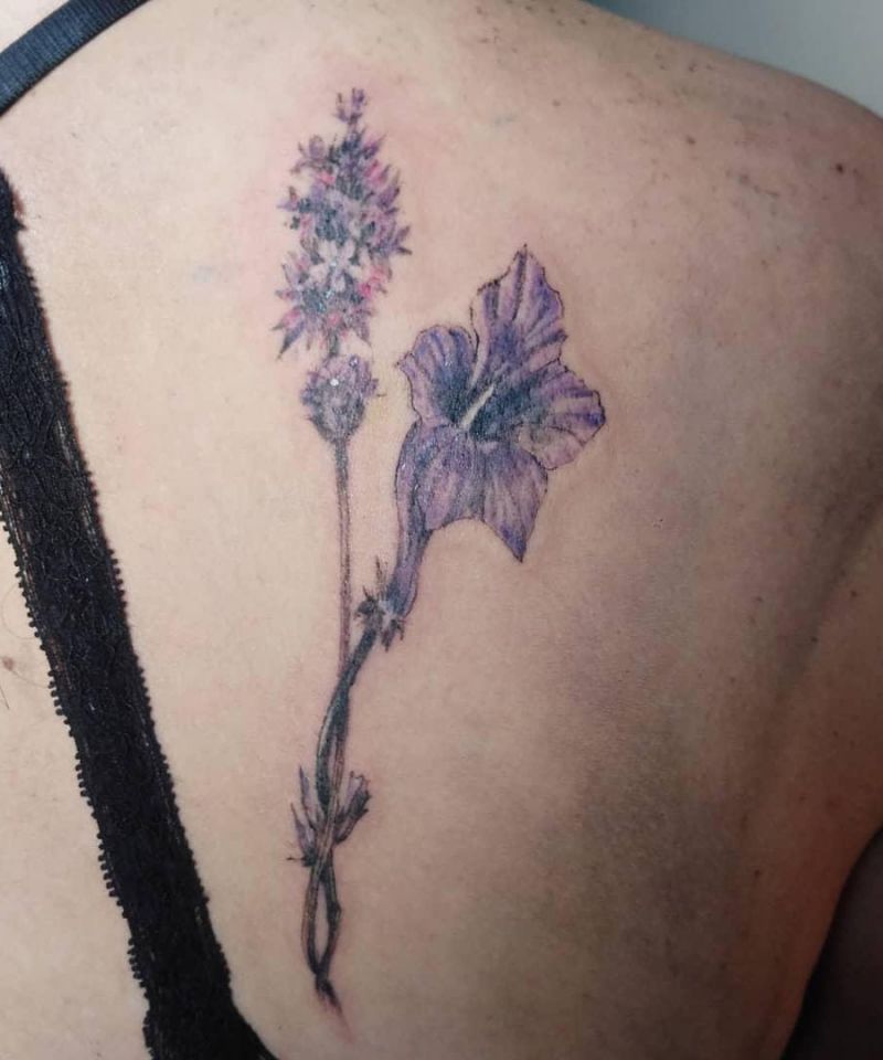 30 Pretty Jacaranda Tattoos You Can Copy