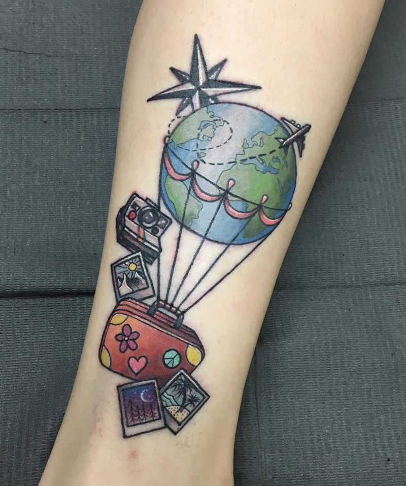 30 Unique Suitcase Tattoos You Must Love