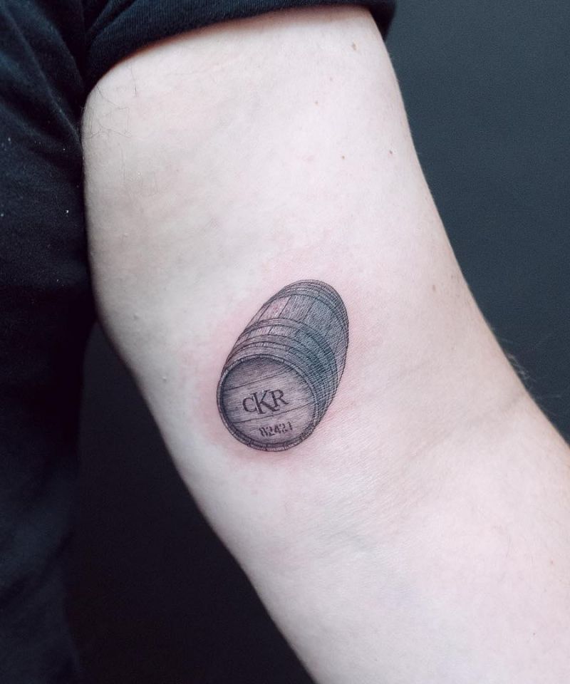 30 Unique Barrel Tattoos You Need to See