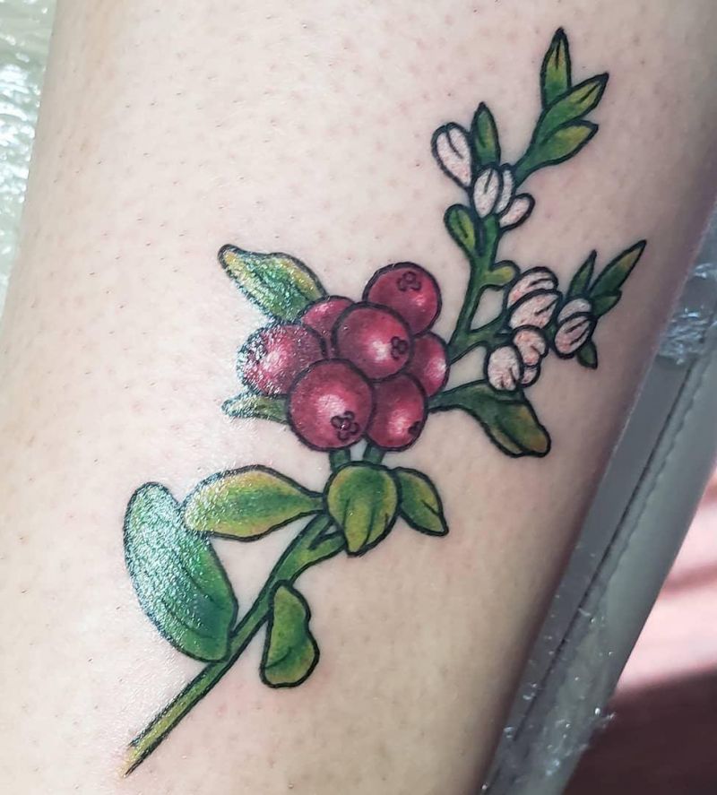 30 Pretty Cranberry Tattoos You Should Try