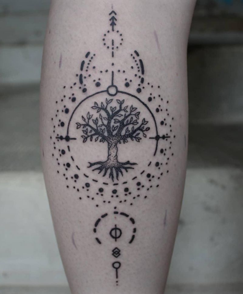 30 Great Crop Circle Tattoos Make You Attractive