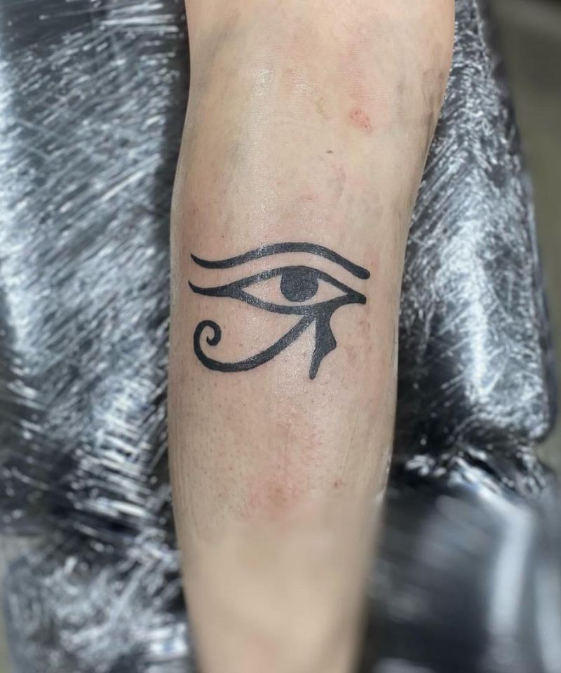 30 Unique Eye of Ra Tattoos You Must Love