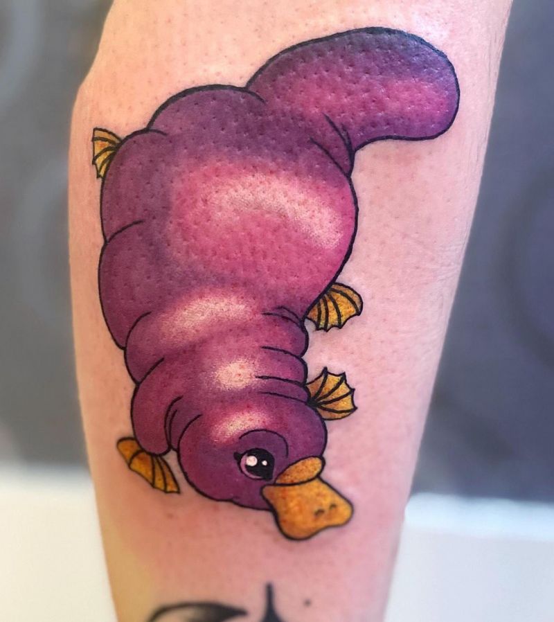 30 Cool Platypus Tattoos You Will Love