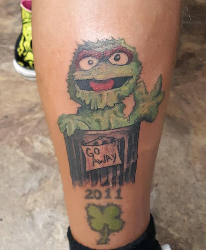 30 Cute Sesame Street Tattoos You Must Love