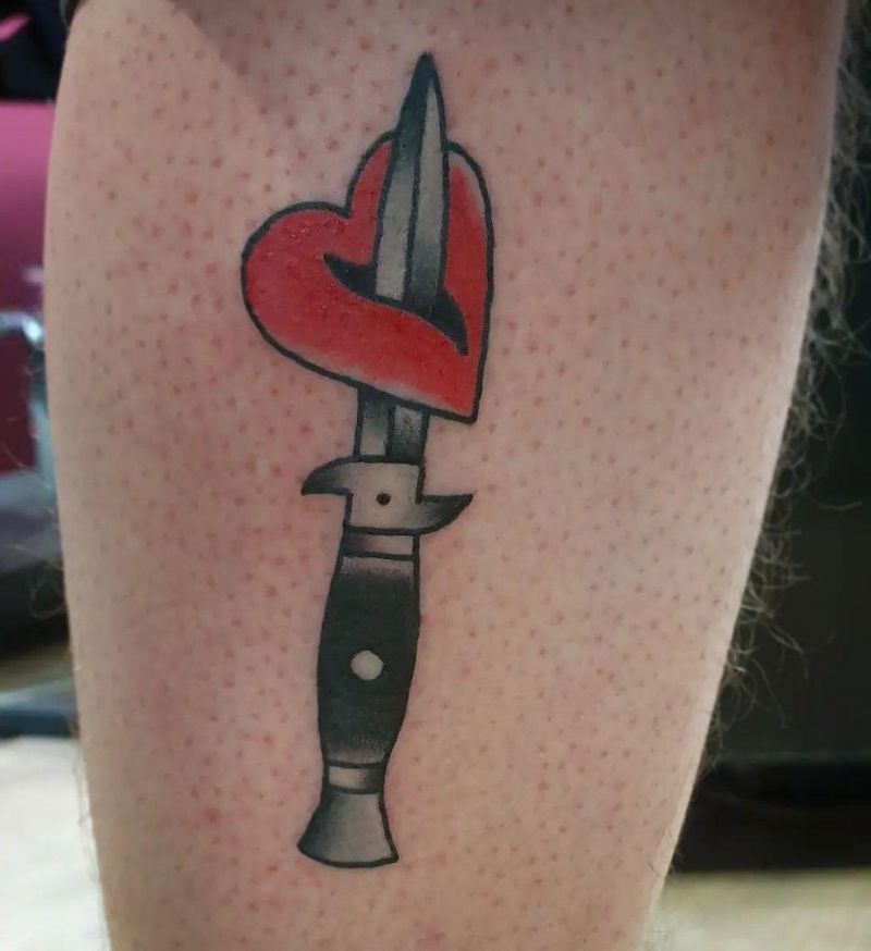 30 Unique Switchblade Tattoos You Can Copy