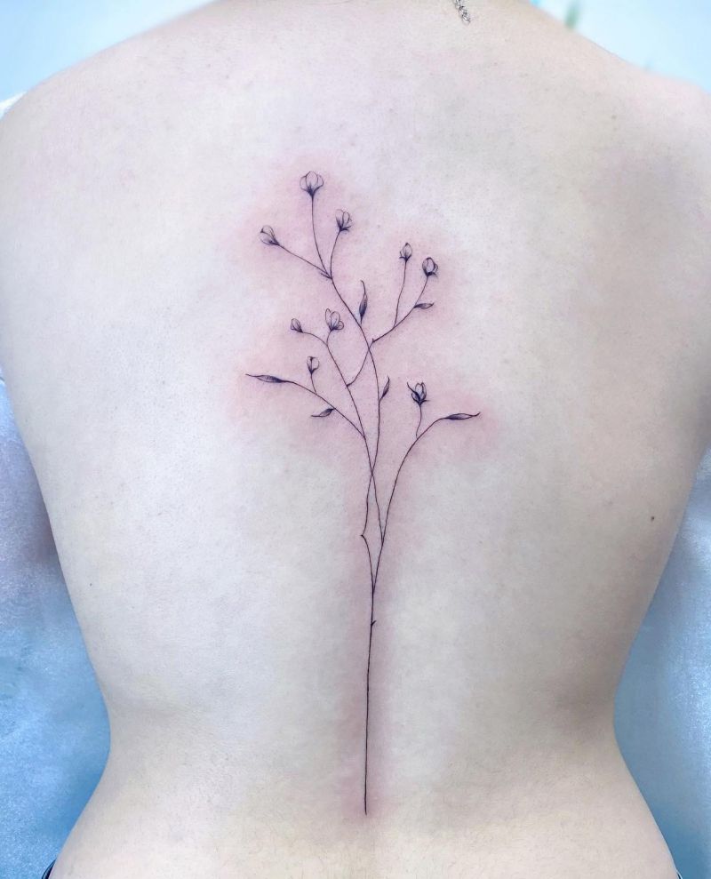 30 Pretty baby's breath Tattoos Tattoos You Will Love