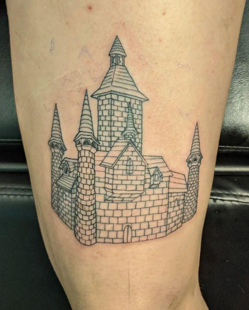 30 Unique Architecture Tattoos to Inspire You