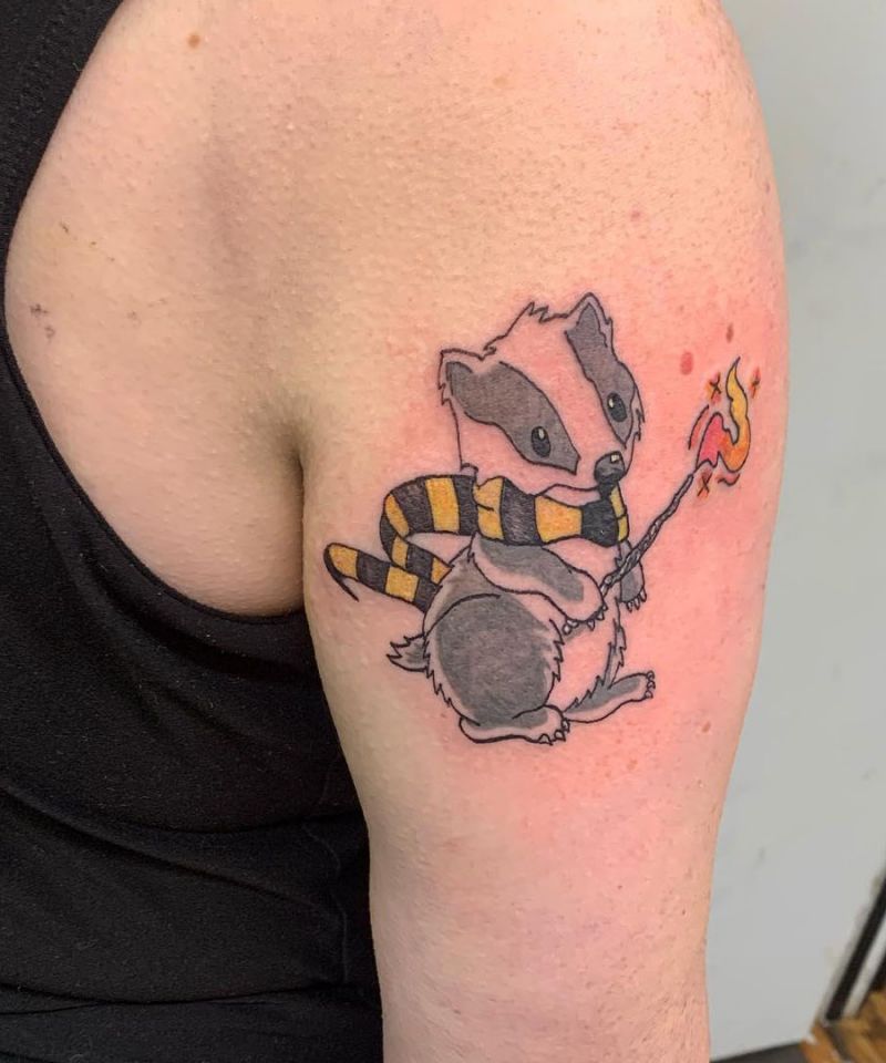 30 Unique Badger Tattoos You Must Try