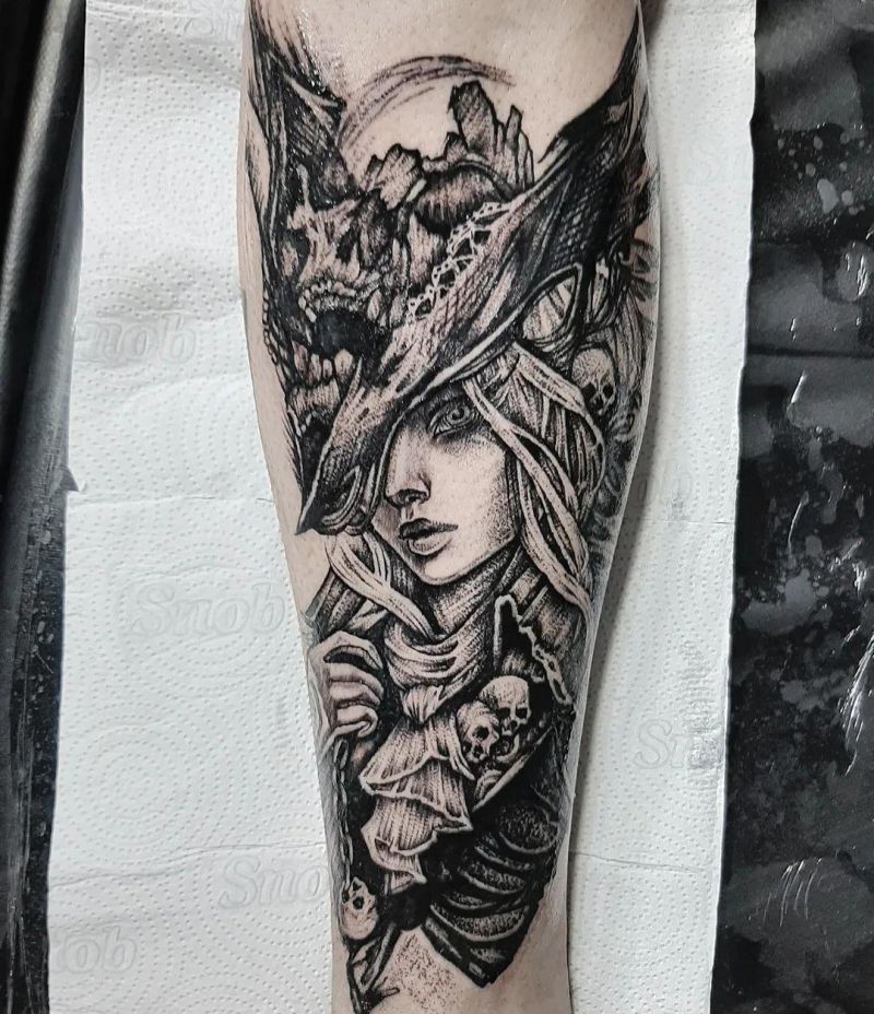 30 Great Bloodborne Tattoos You Will Love