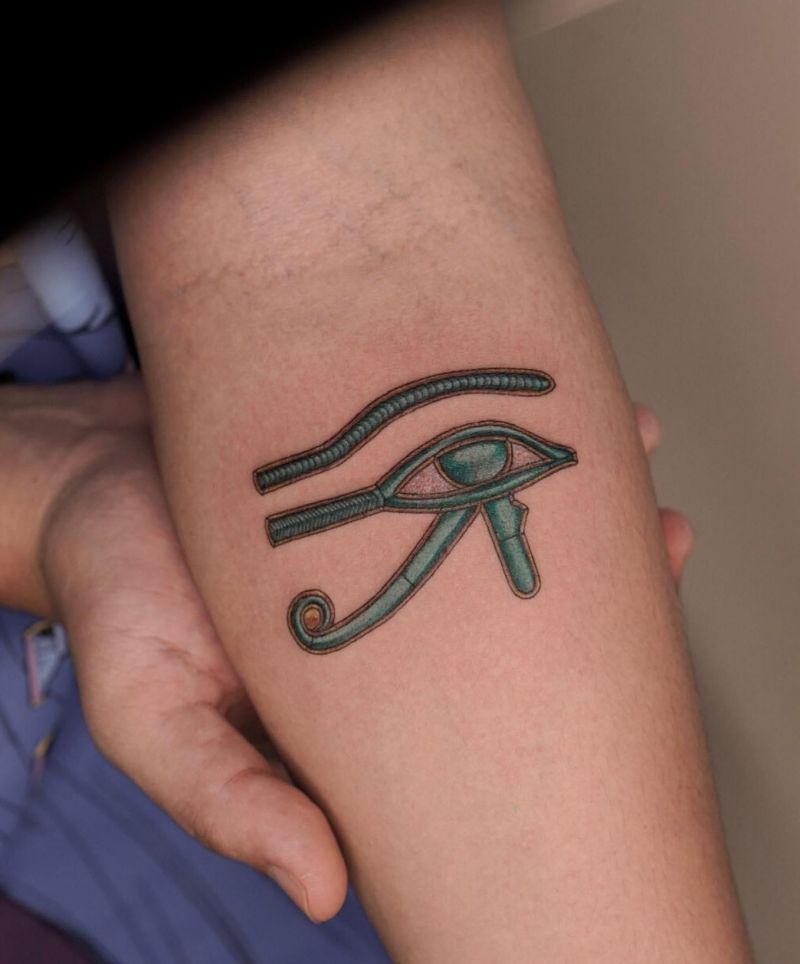 30 Unique Eye of Ra Tattoos You Must Love