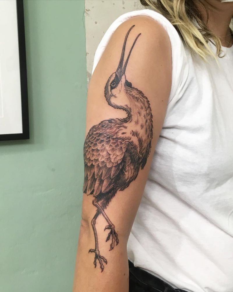 30 Unique Ibis Tattoos For Your Inspiration