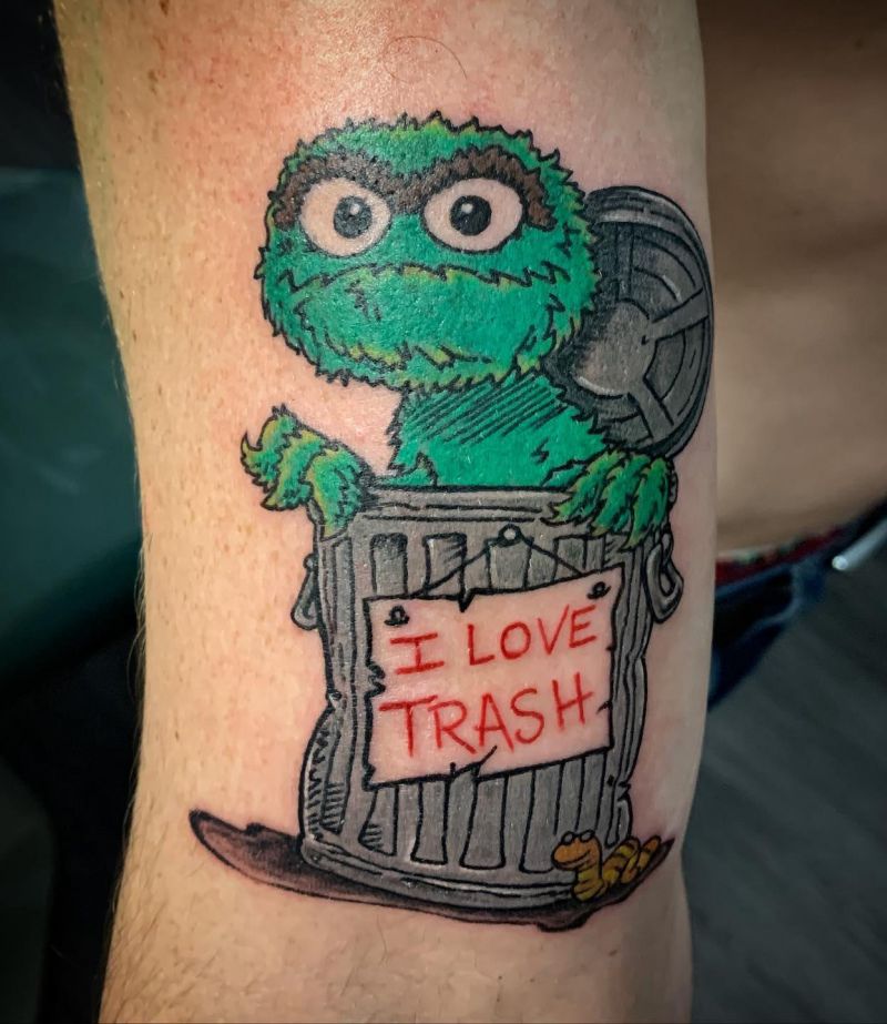 30 Cute Sesame Street Tattoos You Must Love