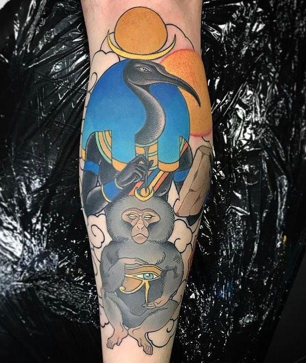 30 Unique Thoth Tattoos Make You Attractive