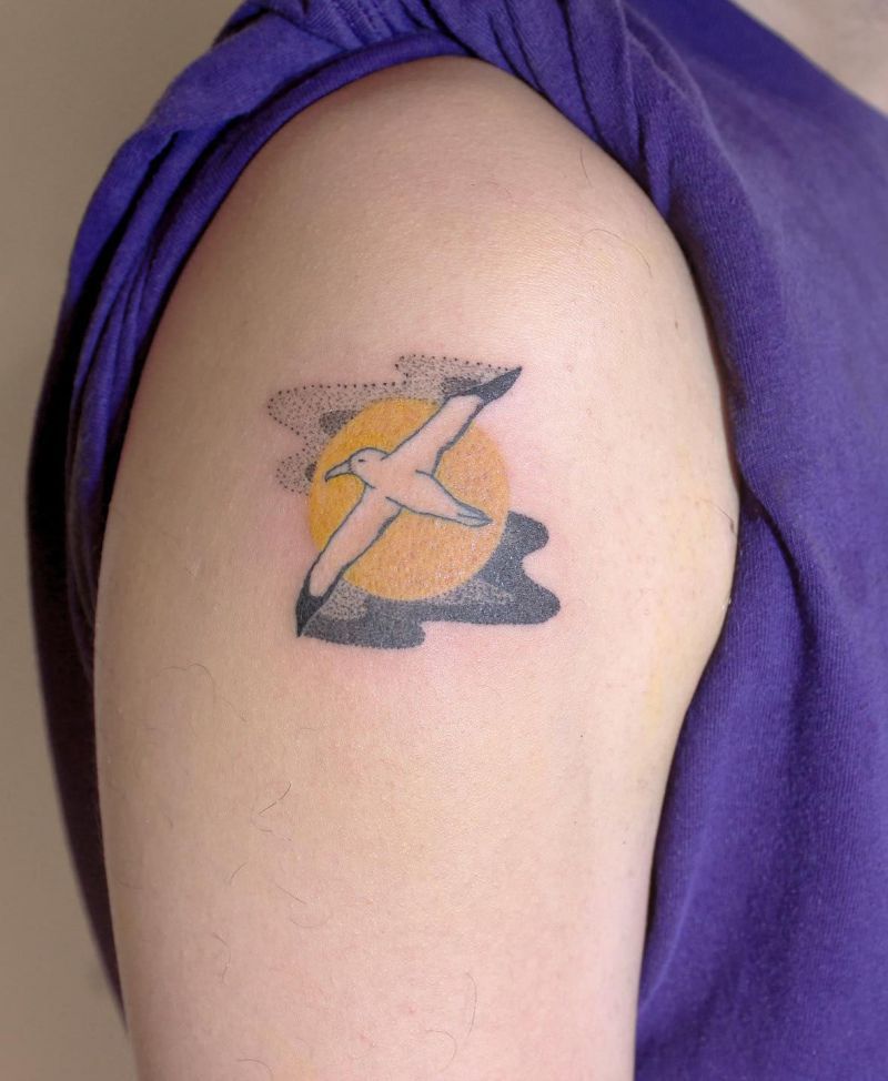 28 Unique Albatross Tattoos You Can Copy