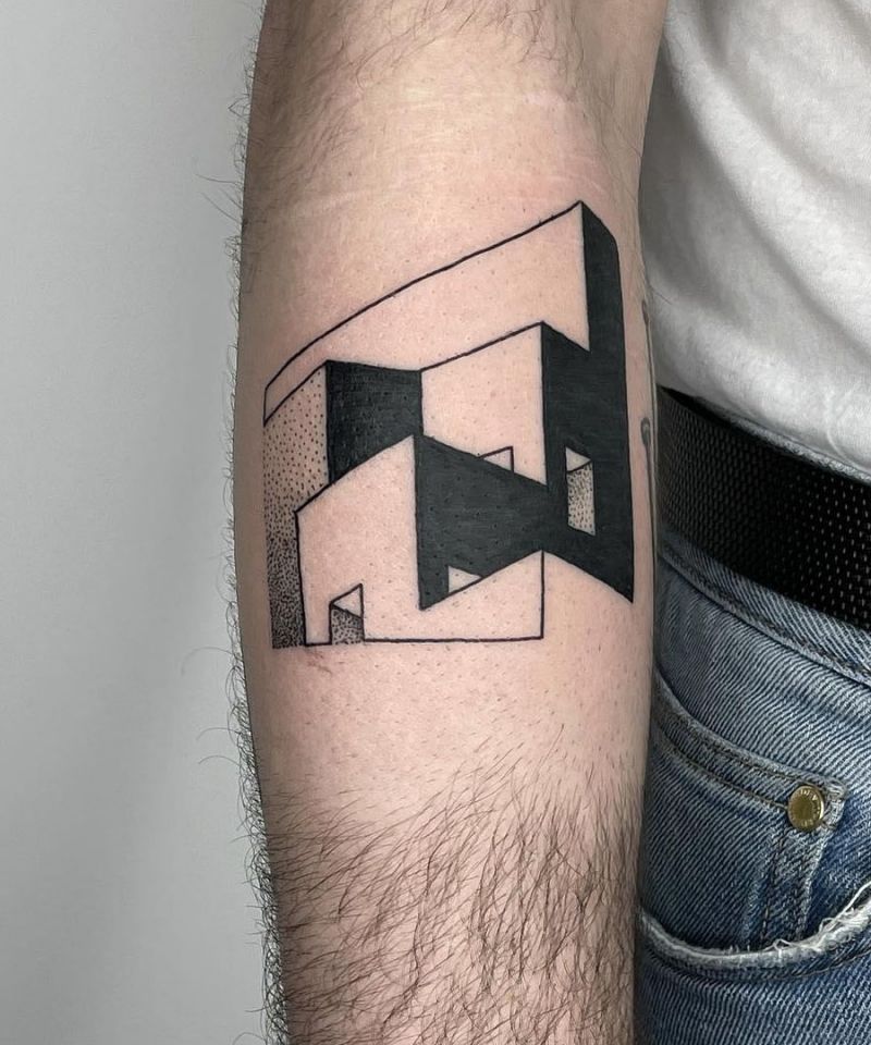 30 Unique Architecture Tattoos to Inspire You