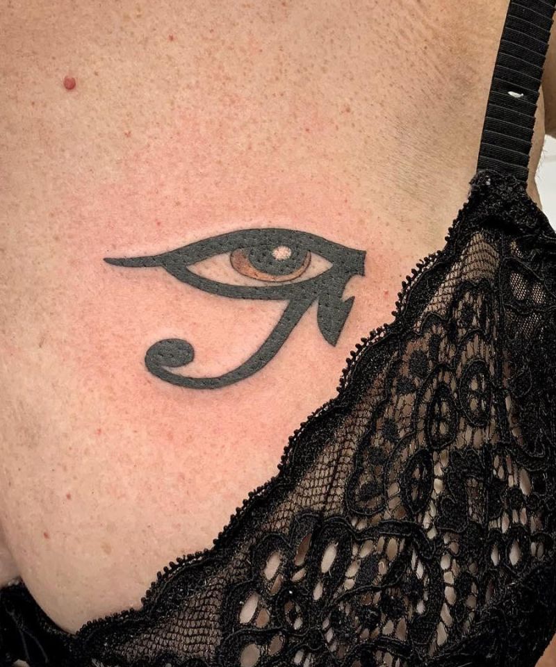 30 Unique Eye of Ra Tattoos You Must Love