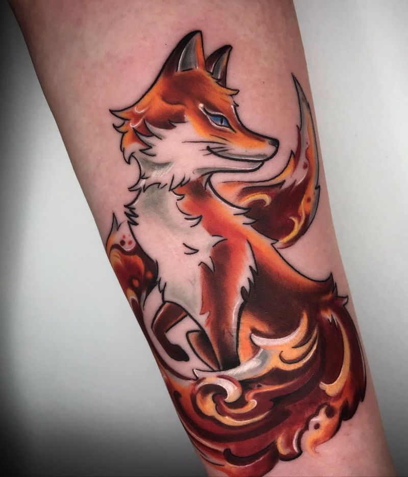 30 Unique Firefox Tattoos You Should Love